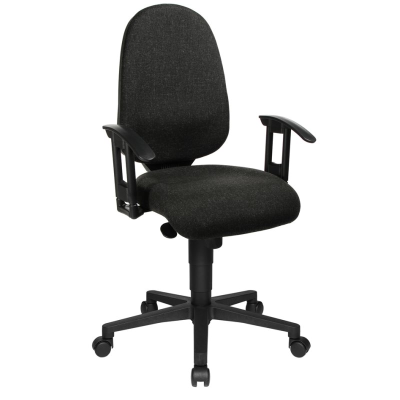 Topstar bureaudraaistoel Syncro Pro 5, antracietgrijs, 110 kg draagkracht